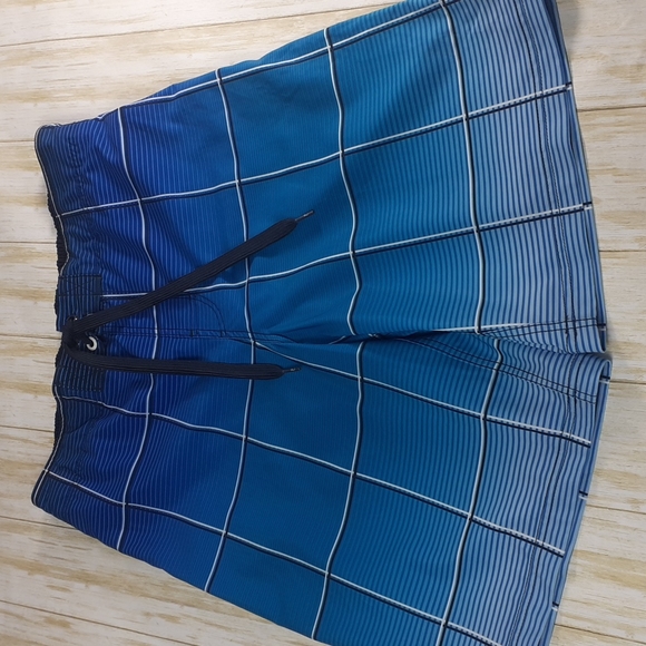 OP Men's Swim Trunks Size M (32-34) Blue - Picture 3 of 10